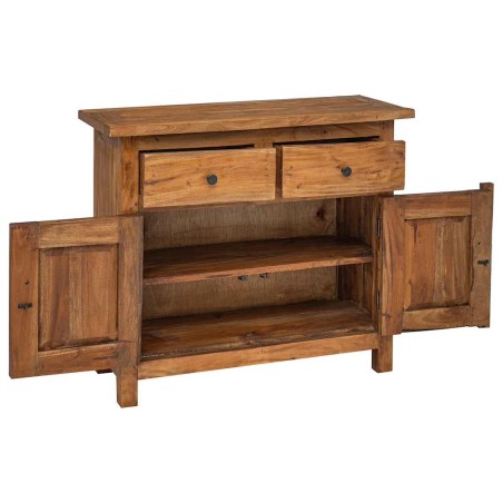 Buffet bois d'acajou massif 75x30x65 cm