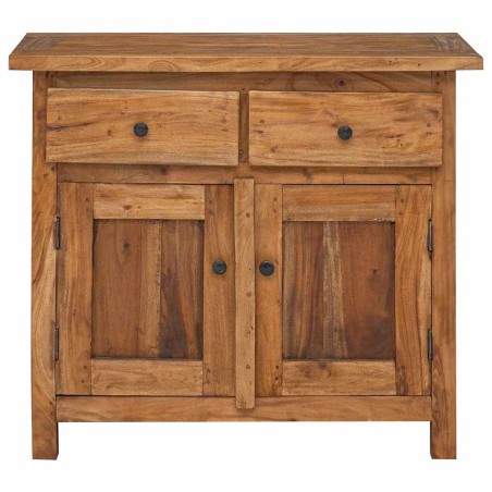 Buffet bois d'acajou massif 75x30x65 cm