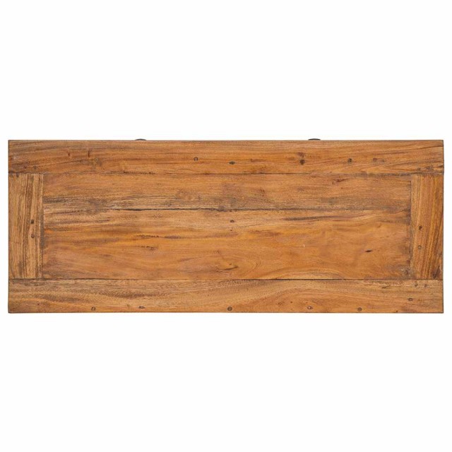 Buffet bois d'acajou massif 75x30x65 cm