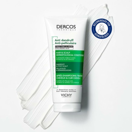 Anti-frizz Conditioner Vichy DERCOS 200 ml 2