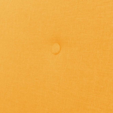 Canapé à 3 places Tissu Jaune