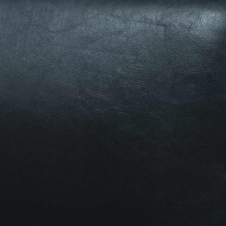 Canapé à 3 places cuir synthétique noir