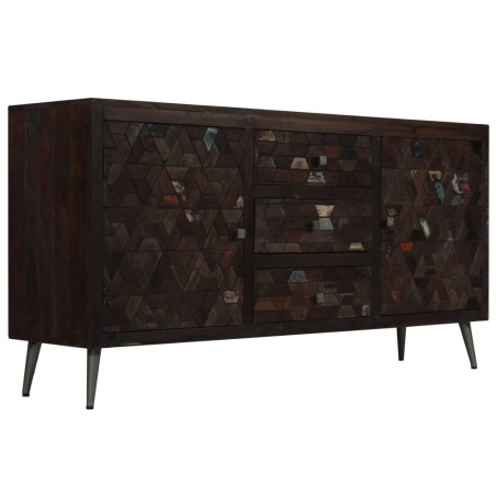 Buffet Bois de récupération solide 160x40x80 cm