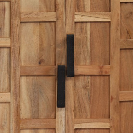 Buffet Bois d'acacia solide 60x35x76 cm Marron