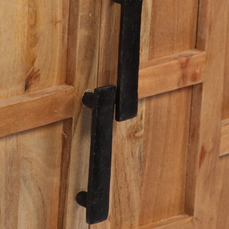 Buffet Bois d'acacia solide 60x35x76 cm Marron