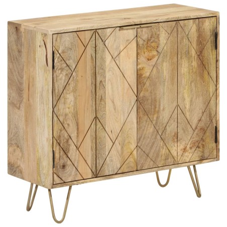 Buffet 80x30x75 cm Bois de manguier solide