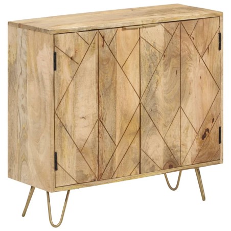Buffet 80x30x75 cm Bois de manguier solide