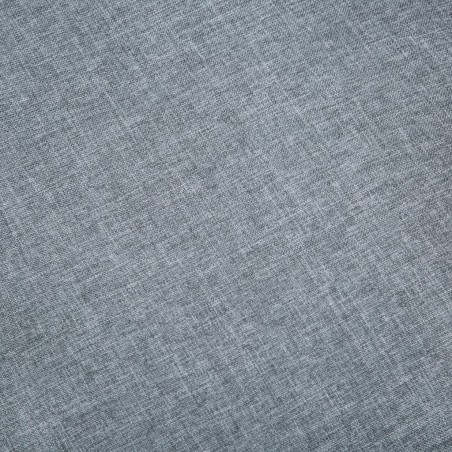 Canapé à 2 places Tissu Gris clair