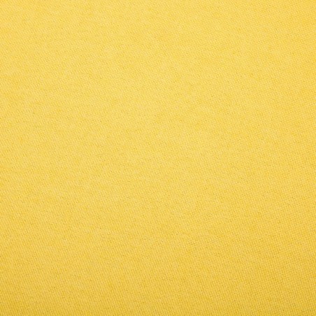 Canapé à 3 places Tissu Jaune