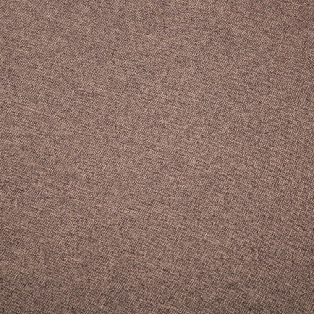 Canapé à 3 places revêtement en tissu 172x70x82 cm marron