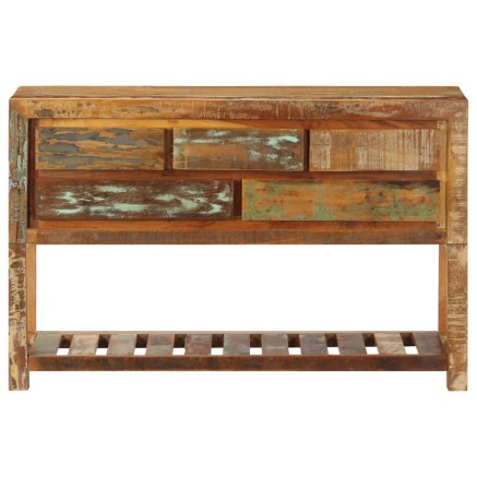Buffet 120x30x75 cm Bois de récupération solide 2