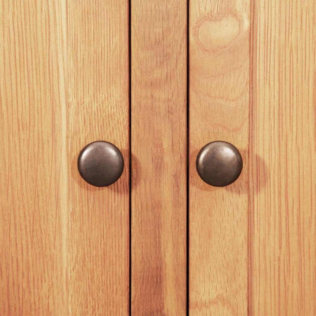 Buffet Marron 112 x 33.5 x 70 cm Chêne massif