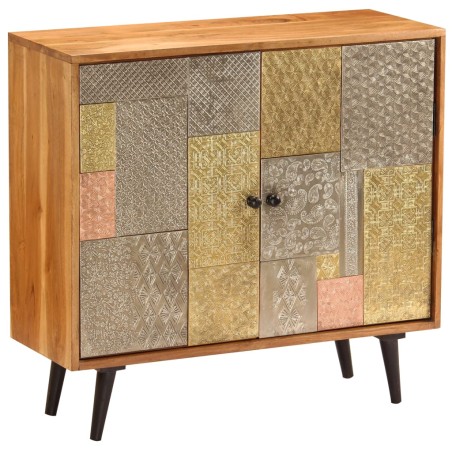 Buffet 80x30x75 cm Bois d'acacia massif