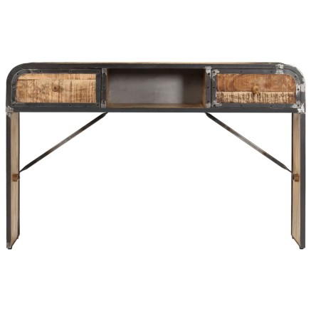 Buffet 120x30x75 cm bois de manguier massif 2