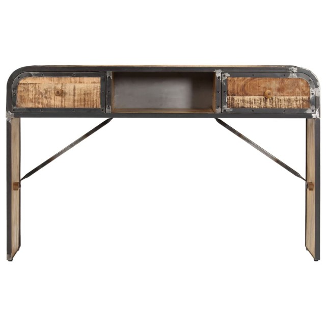 Buffet 120x30x75 cm bois de manguier massif