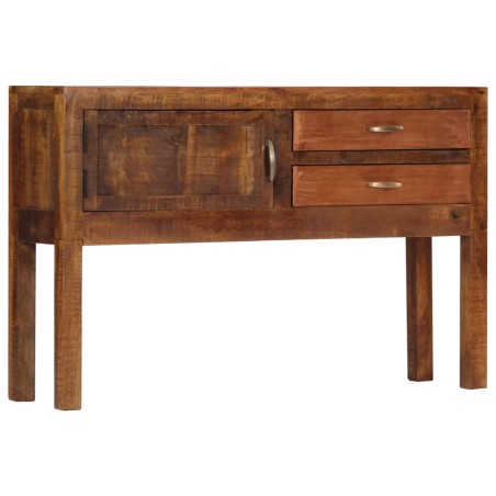 Buffet 118x30x75 cm Bois de manguier massif