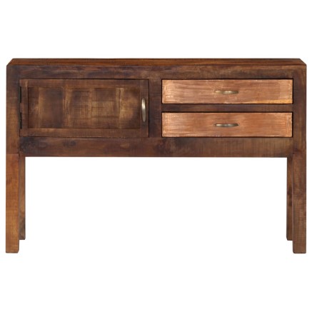Buffet 118x30x75 cm Bois de manguier massif 2