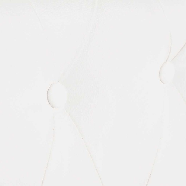 Canapé Chesterfield à 2 places et à 3 places blanc