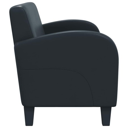 Ensemble de canapés 2 pcs cuir synthétique noir