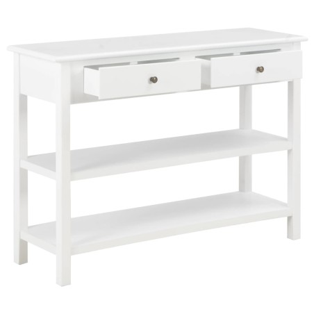Buffet Blanc 110x35x80 cm MDF