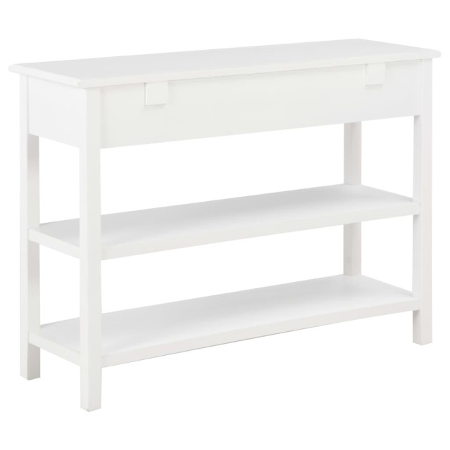 Buffet Blanc 110x35x80 cm MDF