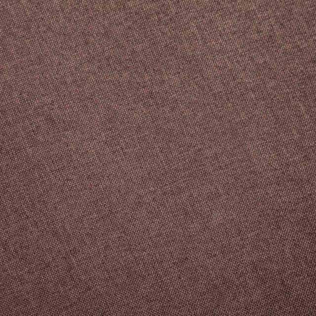 Canapé à 2 places Tissu Marron