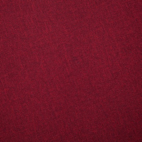 Canapé à 3 places Tissu Rouge bordeaux