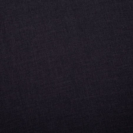 Canapé à 2 places Tissu Noir