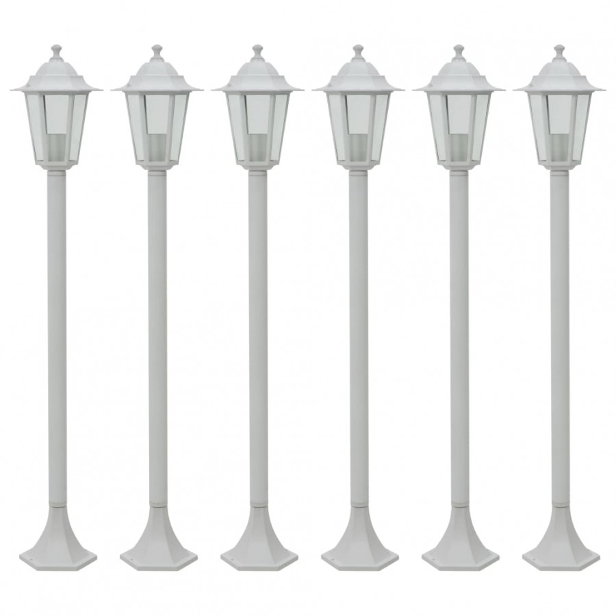 Lampe de jardin à piquet 6 pcs E27...