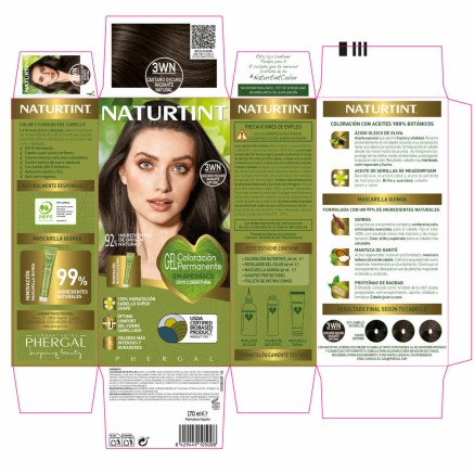 Maschera per Capelli Naturtint NATURTINT COLORACIÓN 170 ml