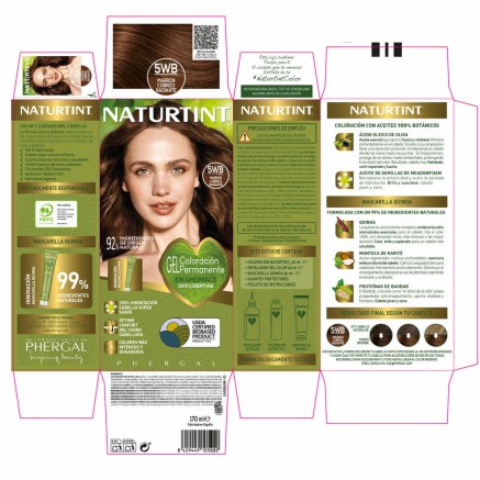 Maschera per Capelli Naturtint NATURTINT COLORACIÓN 170 ml