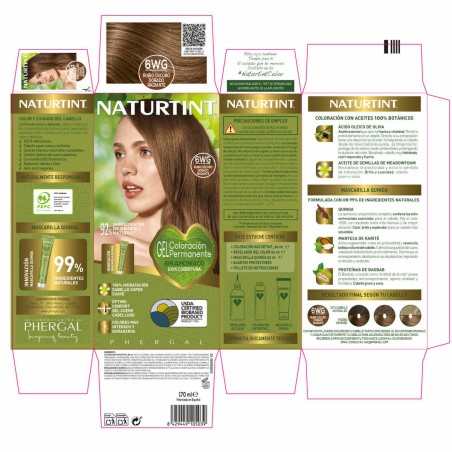 Mascarilla Capilar Naturtint NATURTINT COLORACIÓN 170 ml