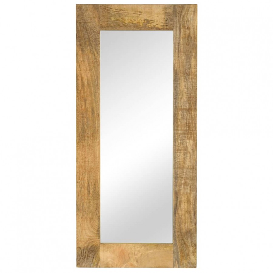 Miroir Bois massif de manguier 50 x...