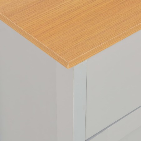 Buffet Gris 112x35x81 cm