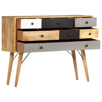 Buffet 110x30x82 cm Bois de manguier massif 2