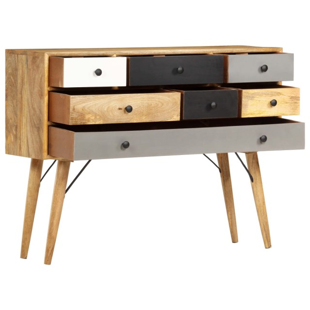 Buffet 110x30x82 cm Bois de manguier massif