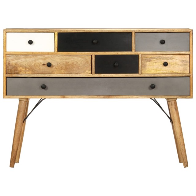 Buffet 110x30x82 cm Bois de manguier massif