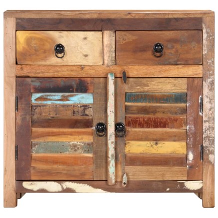 Buffet 70x30x68 cm Bois de récupération solide 2