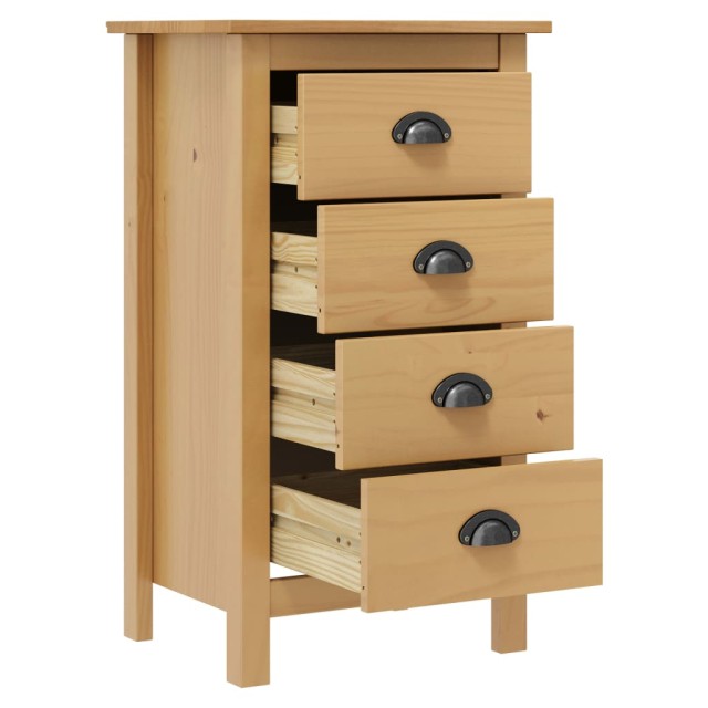 Buffet Hill 46x35x80 cm Bois de pin solide