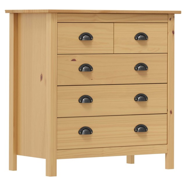 Buffet Hill 79x40x80 cm Bois de pin solide