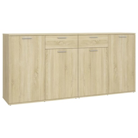 Buffet Chêne sonoma 160x36x75 cm Bois d'ingénierie