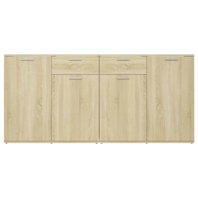 Buffet Chêne sonoma 160x36x75 cm Bois d'ingénierie