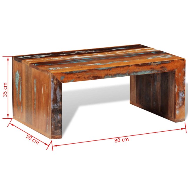 Table basse Bois recyclé