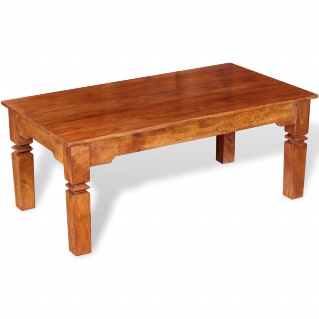 Table basse Bois massif 110 x 60 x 45 cm