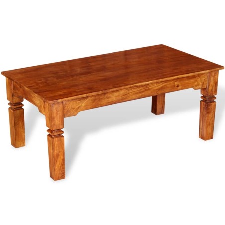 Table basse Bois massif 110 x 60 x 45 cm