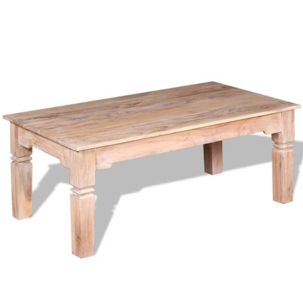 Table basse Bois d'acacia 110x60x45 cm 2