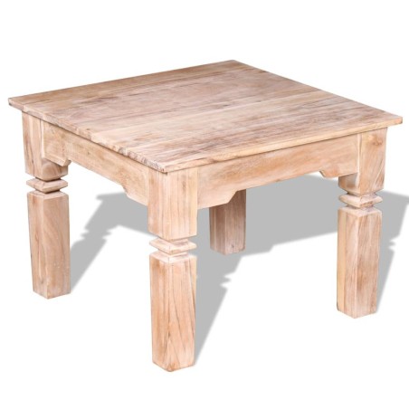 Table basse Bois d'acacia 60x60x45 cm