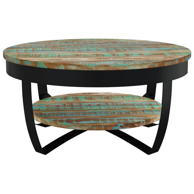 Table basse Bois massif de récupération 65x32 cm
