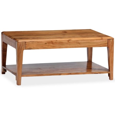 Table basse Bois massif 88x50x38 cm