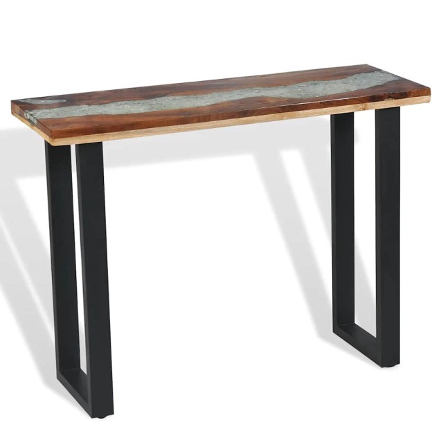 Table console Teck 100 x 35 x 75 cm